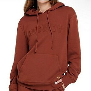 Spiritual Gangster Rich Sienna Warrior Embossed KT Classic Hoodie. 